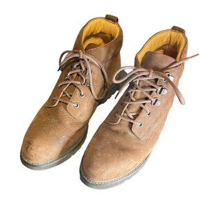 Rockport Brown Leather Hiking Waterproof Lace Up Boots Sz 9.5